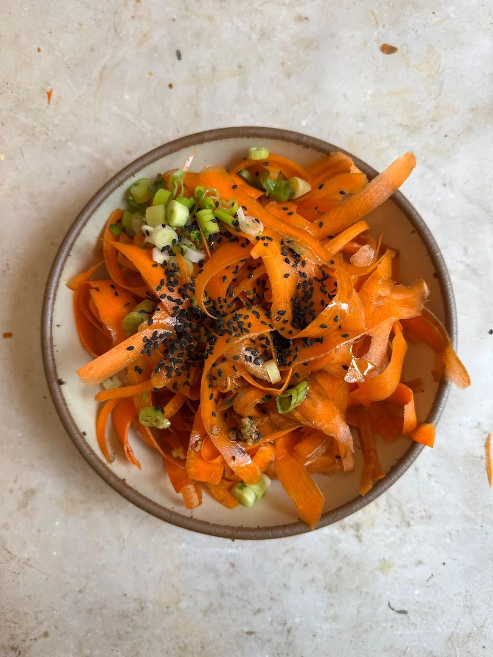 Sesame Carrot Salad