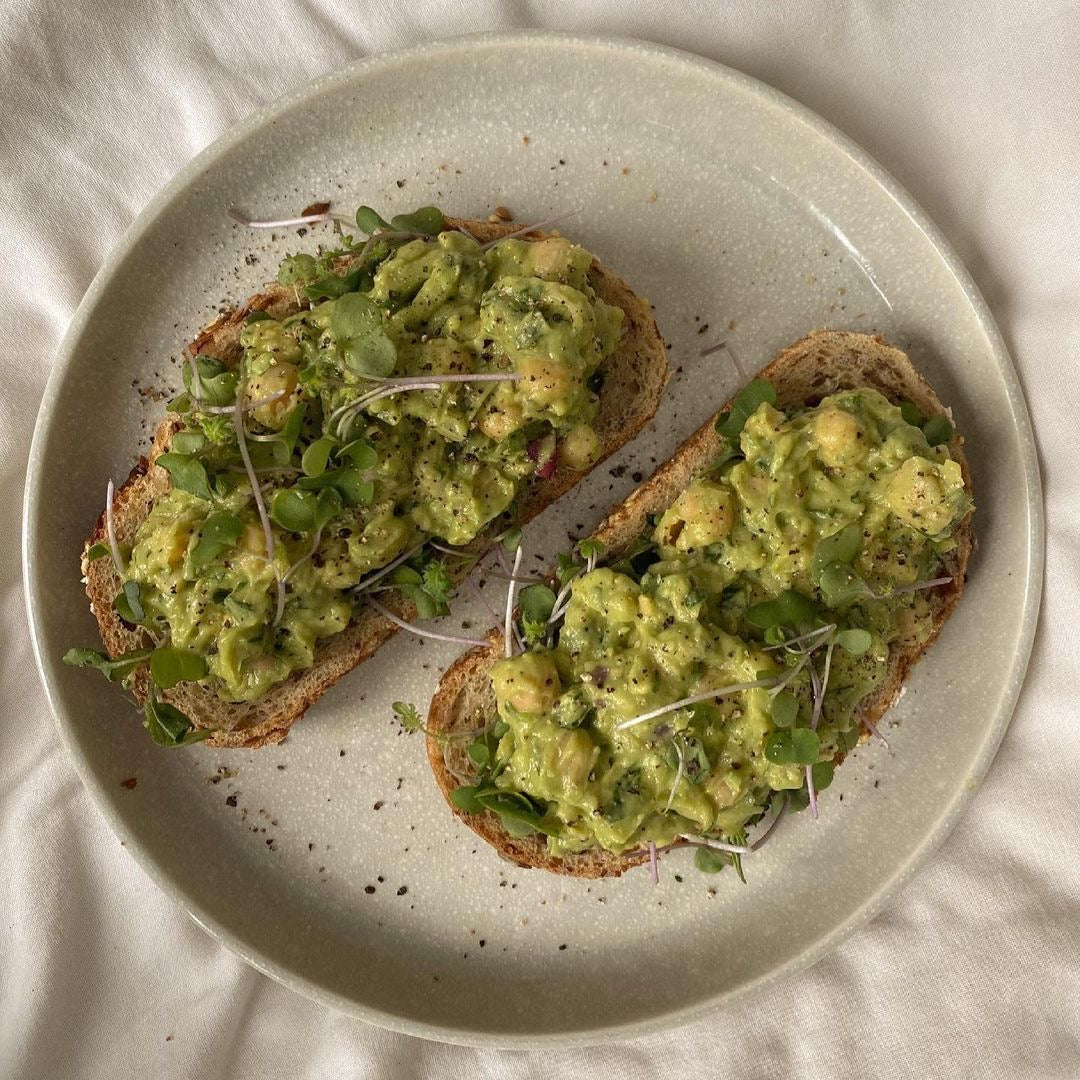 Avocado Chickpea Mash